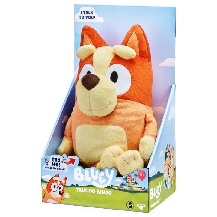 Peluche Parlante 31cm Bingo MOOSE TOYS Peluche Parlante 31cm Bingo MOOSE TOYS