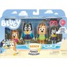Bluey La famille a la Plage (4 figurines) - Univers miniature - MOOSE