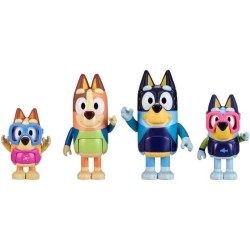 Bluey La famille a la Plage (4 figurines) - Univers miniature - MOOSE