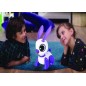Power Rabbit Mini - Robot lapin avec effets lumineux et sonores, contrôle par claquement de main, répétition
