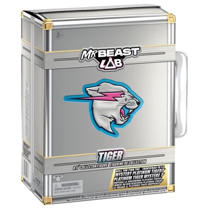 Figurine Collector - MOOSE TOYS - Tigre Mr. Beast Lab - 8,8 cm, Collection