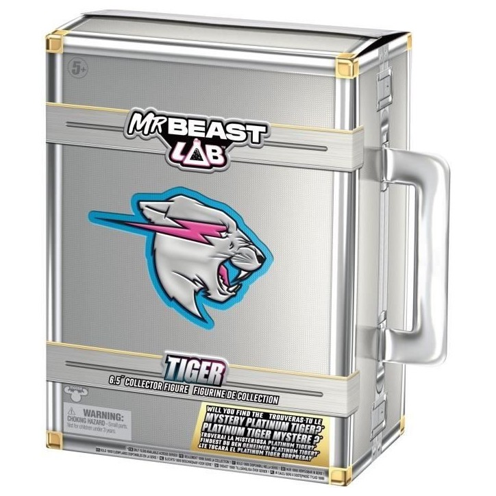 Figurine Collector - MOOSE TOYS - Tigre Mr. Beast Lab - 8,8 cm, Collection