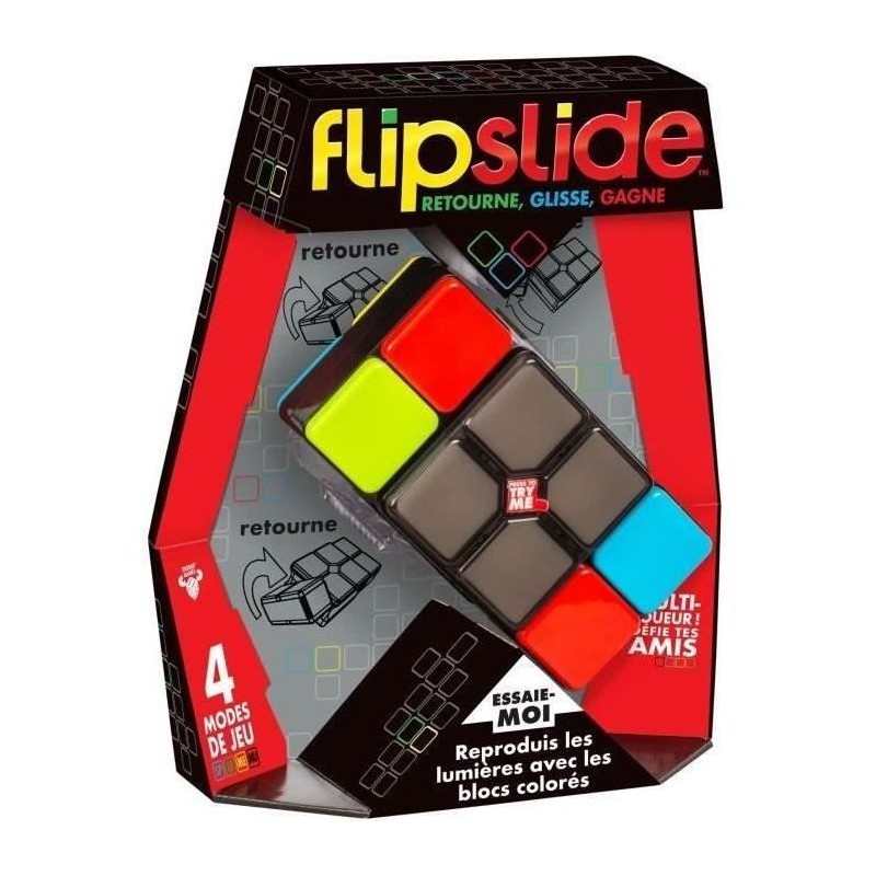 Flipslide - MOOSE TOYS - Jeu électronique de combinaison de lumiere, Flipslide - MOOSE TOYS - Jeu électronique de combinaison de lumiere,