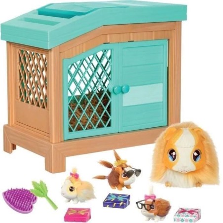 Mama surprise Little live pets - Animal en peluche cochon d'inde - MOOSE TOYS