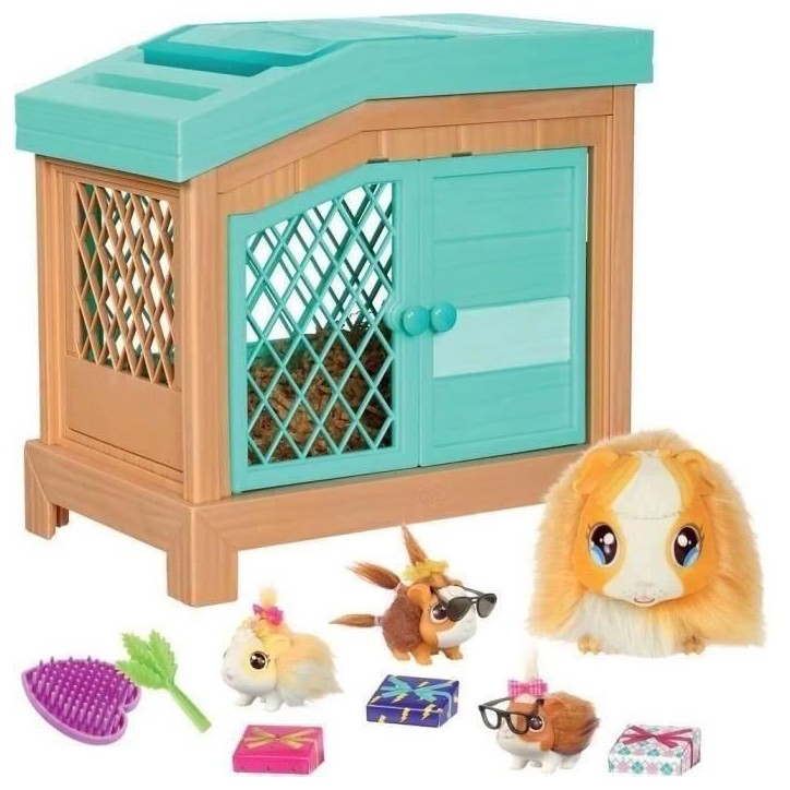 Mama surprise Little live pets - Animal en peluche cochon d'inde - MOOSE TOYS Mama surprise Little live pets - Animal en peluche cochon d'inde - MOOSE TOYS