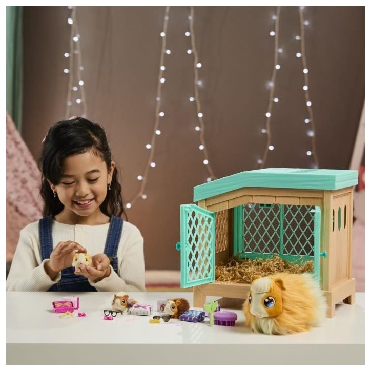Mama surprise Little live pets - Animal en peluche cochon d'inde - MOOSE TOYS Mama surprise Little live pets - Animal en peluche cochon d'inde - MOOSE TOYS