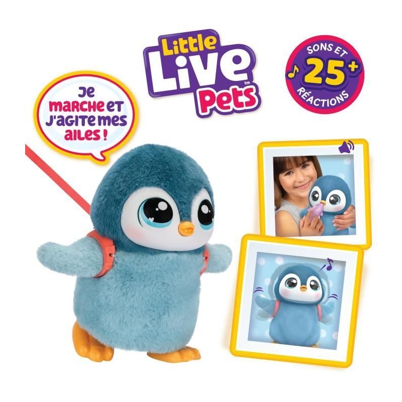 Mon Petit Pingouin - MOOSE TOYS - LITTLE LIVE PETS - Pingouin électro Mon Petit Pingouin - MOOSE TOYS - LITTLE LIVE PETS - Pingouin électro