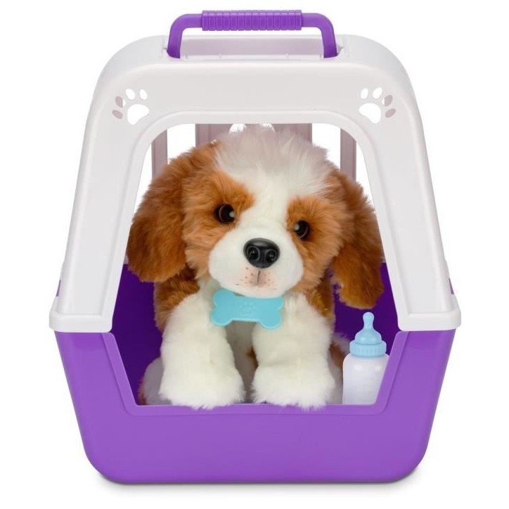 Mon Chiot Beagle - MOOSE TOYS - REALLY REAL - LITTLE LIVE PETS - Chiot interactif avec sons et réactions
