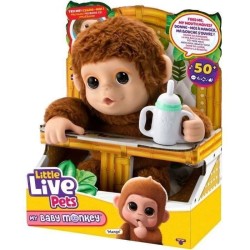 Mon Bébé Singe - MOOSE TOYS - LITTLE LIVE PETS - Singe interactif av