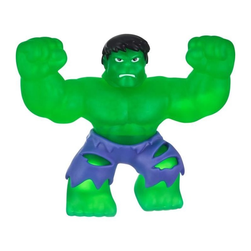Figurine Hulk S3 - MOOSE TOYS - 11 cm - Goo Jit Zu Marvel - Vert et bl
