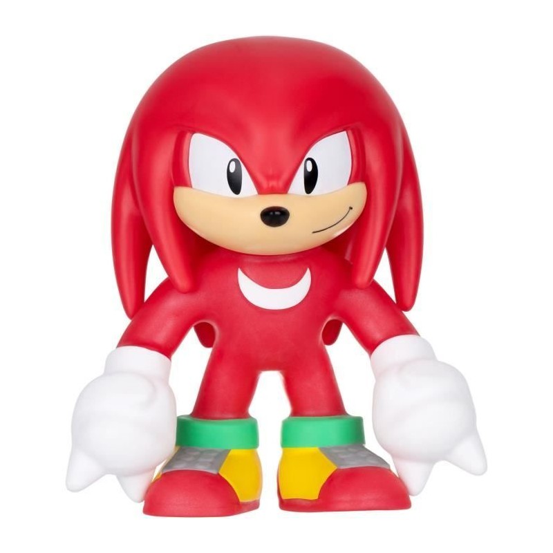 Figurine Knuckles - Sonic - Goo Jit Zu - 11 cm - Rouge et blanc - Mixt Figurine Knuckles - Sonic - Goo Jit Zu - 11 cm - Rouge et blanc - Mixt