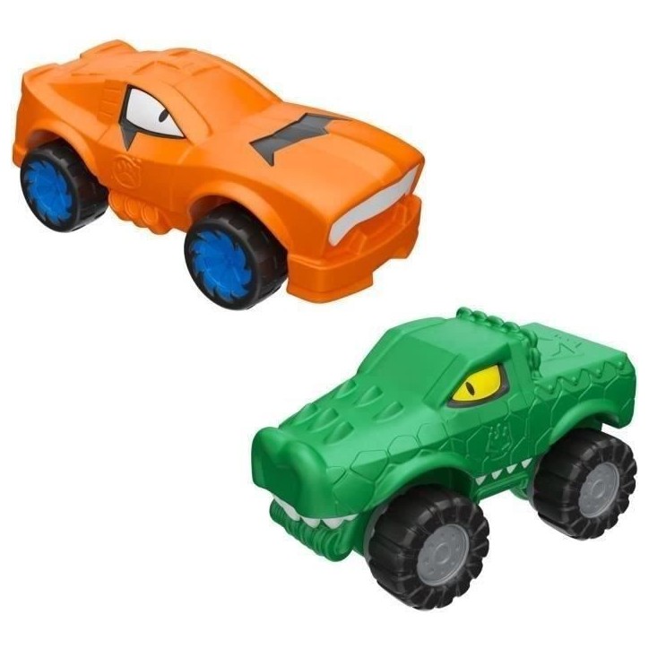 Véhicules miniatures - MOOSE TOYS - GOO MOBILES - TURBO TYGER VS RUMBLER JAW Véhicules miniatures - MOOSE TOYS - GOO MOBILES - TURBO TYGER VS RUMBLER JAW