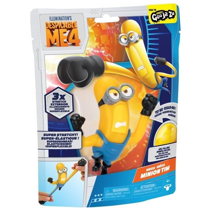Figurine - Goo Jit Zu - Tim 13cm - Moi Moche et Méchant 4 Figurine - Goo Jit Zu - Tim 13cm - Moi Moche et Méchant 4