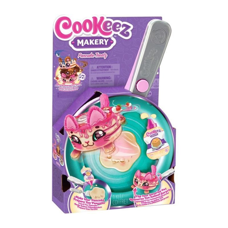 Animaux en peluche - COOKEEZ MAKERY - La poele a pancake - Modele alé Animaux en peluche - COOKEEZ MAKERY - La poele a pancake - Modele alé