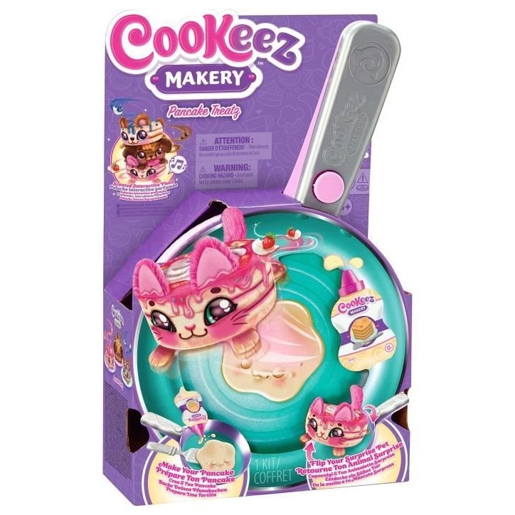 Animaux en peluche - COOKEEZ MAKERY - La poele a pancake - Modele aléatoire Animaux en peluche - COOKEEZ MAKERY - La poele a pancake - Modele aléatoire