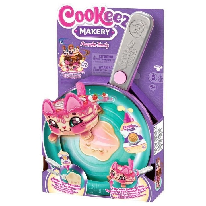 Animaux en peluche - COOKEEZ MAKERY - La poele a pancake - Modele aléatoire Animaux en peluche - COOKEEZ MAKERY - La poele a pancake - Modele aléatoire