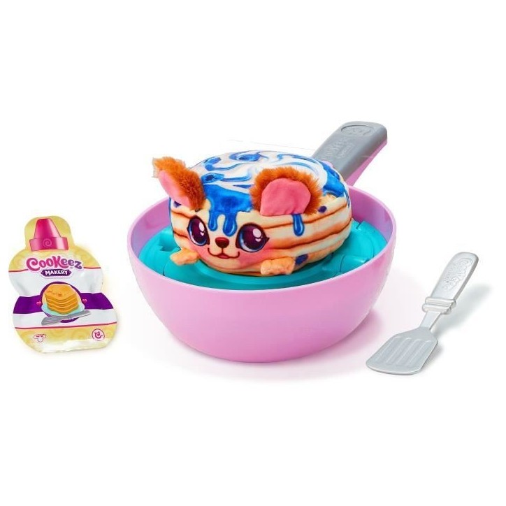 Animaux en peluche - COOKEEZ MAKERY - La poele a pancake - Modele aléatoire Animaux en peluche - COOKEEZ MAKERY - La poele a pancake - Modele aléatoire