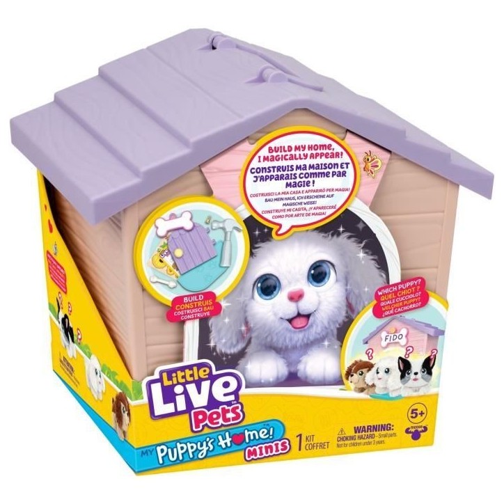 Niche surprise - Moose Toys - Chien rose - Modele aléatoire - Accessoires inclus - 5 ans et plus Niche surprise - Moose Toys - Chien rose - Modele aléatoire - Accessoires inclus - 5 ans et plus