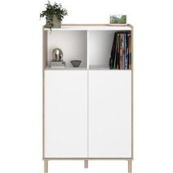 Ensemble meuble de salon - Meuble TV, table basse relevable, bahut hau