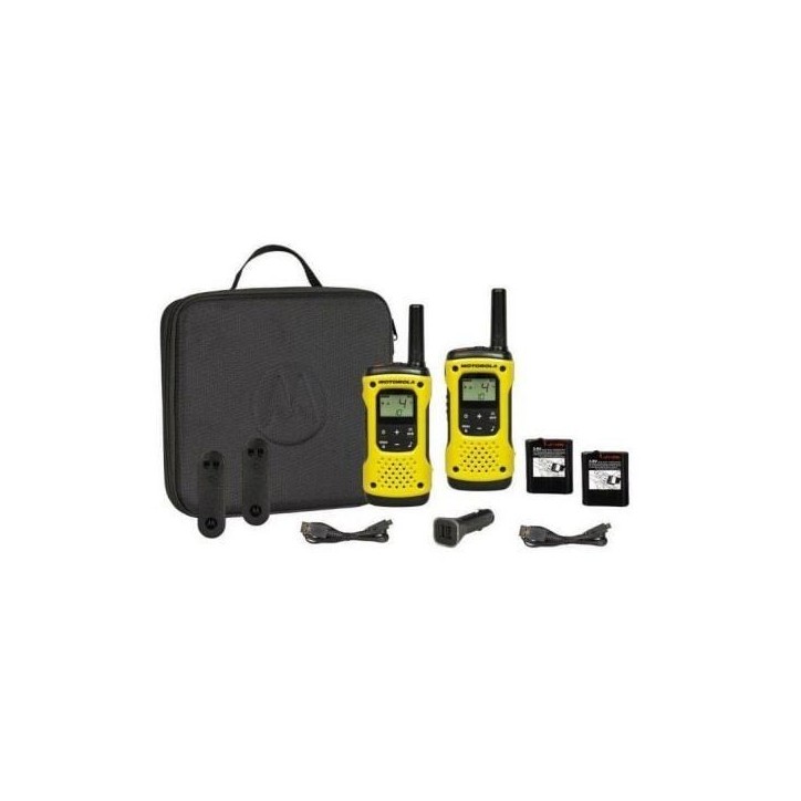 Radio portable Motorola TLKR T92 H2O - 2 bandes PMR - 8 canaux Radio portable Motorola TLKR T92 H2O - 2 bandes PMR - 8 canaux