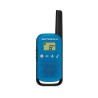 Talkie-walkie Motorola - 2 Pcs - Bleu - Portée 8 km - Mains-libres -