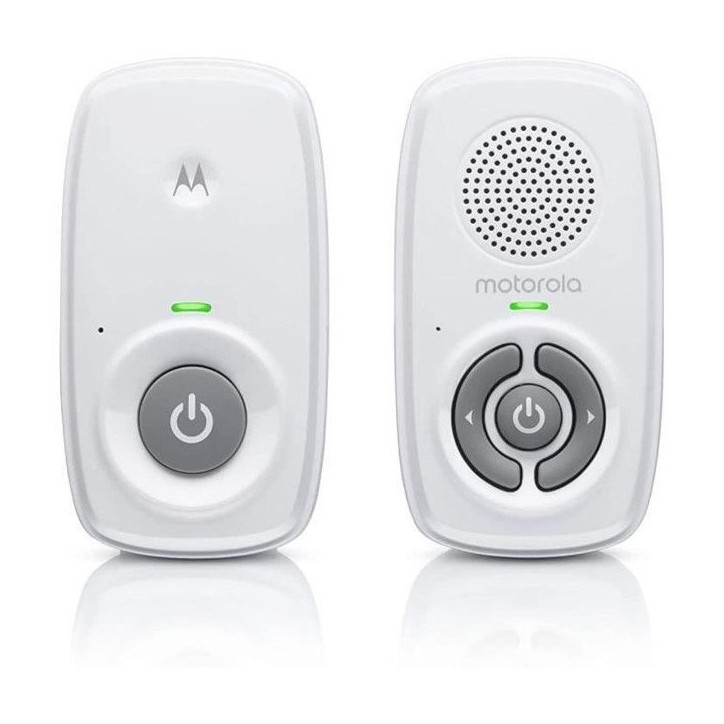 Moniteur bébé audio - MOTOROLA - AM21 - 300 m - Blanc Moniteur bébé audio - MOTOROLA - AM21 - 300 m - Blanc