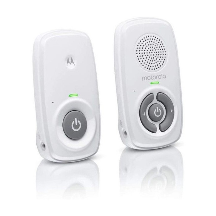 Moniteur bébé audio - MOTOROLA - AM21 - 300 m - Blanc Moniteur bébé audio - MOTOROLA - AM21 - 300 m - Blanc
