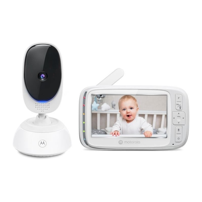 Moniteur vidéo Wi-fi - MOTOROLA - VM85 - 5 - 300 m - Connecté - Ecra Moniteur vidéo Wi-fi - MOTOROLA - VM85 - 5 - 300 m - Connecté - Ecra