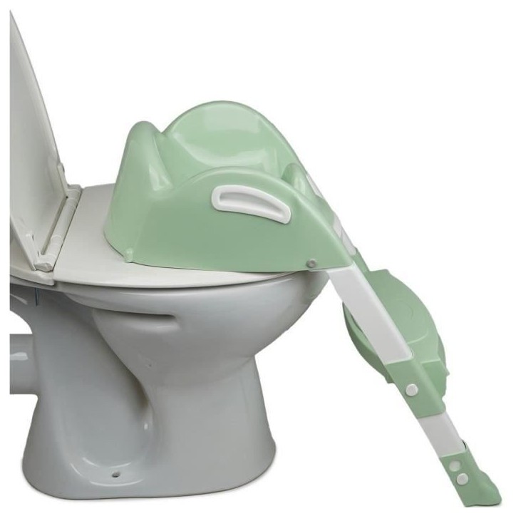 Réducteur WC - THERMOBABY - KIDDYLOO - Vert Céladon - Ajustable Réducteur WC - THERMOBABY - KIDDYLOO - Vert Céladon - Ajustable