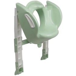 Réducteur WC - THERMOBABY - KIDDYLOO - Vert Céladon - Ajustable