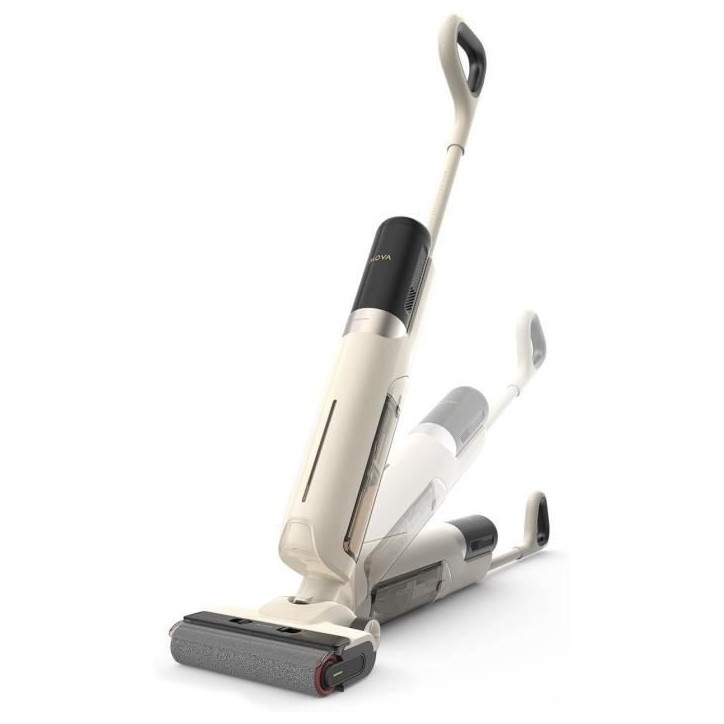 MOVA K30 - Aspirateur Laveur Sec Et Humide - Portée a plat 180° - Aspiration 18 kPa - Nettoyage des Bords - Séchage a l'air C MOVA K30 - Aspirateur Laveur Sec Et Humide - Portée a plat 180° - Aspiration 18 kPa - Nettoyage des Bords - Séchage a l'air C