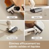 MOVA K30 - Aspirateur Laveur Sec Et Humide - Portée a plat 180° - As