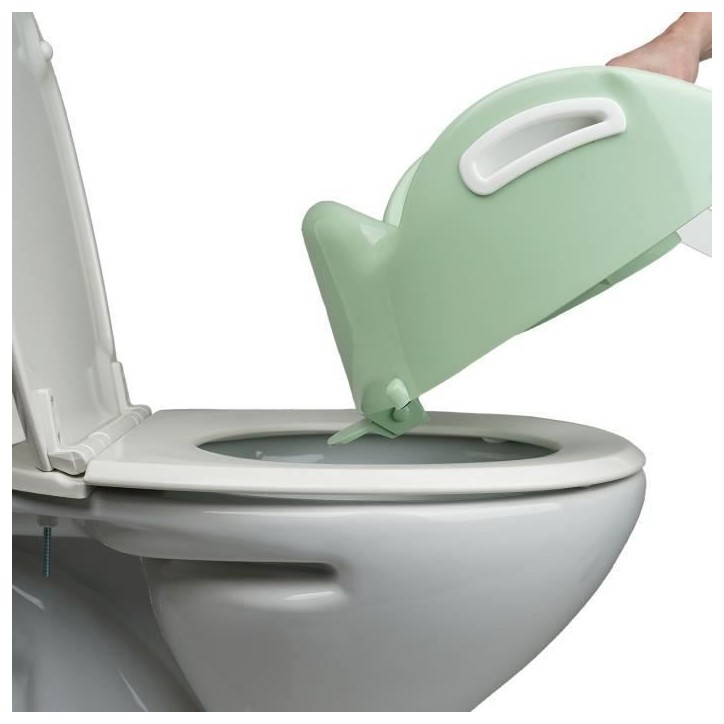 Réducteur WC - THERMOBABY - KIDDYLOO - Vert Céladon - Ajustable Réducteur WC - THERMOBABY - KIDDYLOO - Vert Céladon - Ajustable