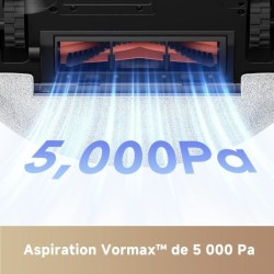 MOVA E20 - Robot Aspirateur Laveur - Navigation LDS, Puissance d'aspir