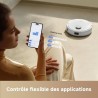 MOVA E20 - Robot Aspirateur Laveur - Navigation LDS, Puissance d'aspir
