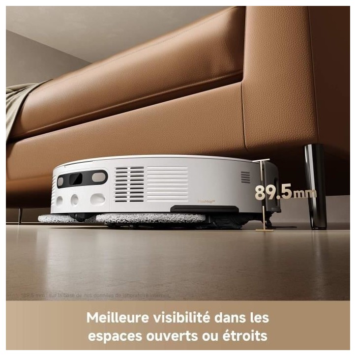Robot Aspirateur Laveur MOVA V50 Ultra Complete -Puissance 24 000 Pa - Lavage Thermique des sols avec systeme DuoSolution Robot Aspirateur Laveur MOVA V50 Ultra Complete -Puissance 24 000 Pa - Lavage Thermique des sols avec systeme DuoSolution