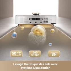 Robot Aspirateur Laveur MOVA V50 Ultra Complete -Puissance 24 000 Pa -