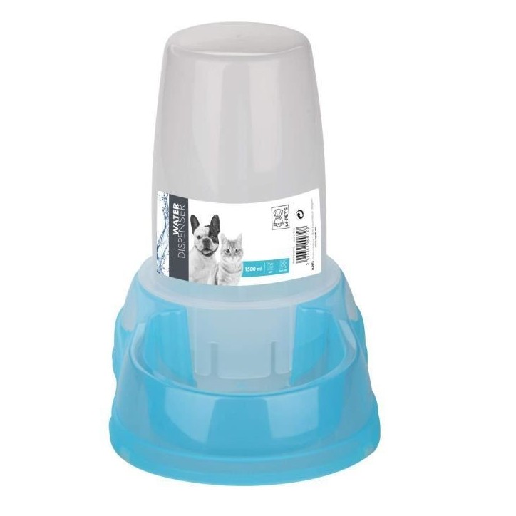 MPETS Distributeur d'eau WATER DISPENSER - Pour chat et chien - 1500ml - Noir MPETS Distributeur d'eau WATER DISPENSER - Pour chat et chien - 1500ml - Noir