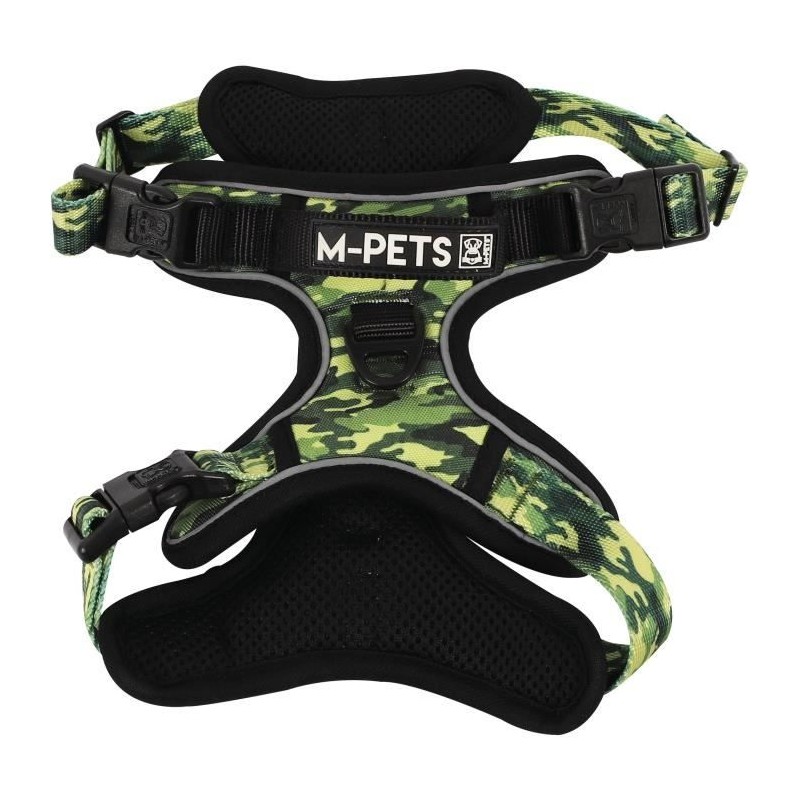 Harnais - M PETS - HIKING - Camouflage S - Tissu rembourré -Attache s