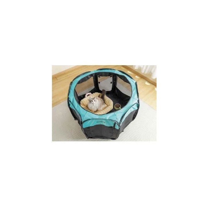 Enclos octogonal pour chiots L - 115 x 110 x 66 cm - Taille pliée : 70 x 61 cm Enclos octogonal pour chiots L - 115 x 110 x 66 cm - Taille pliée : 70 x 61 cm