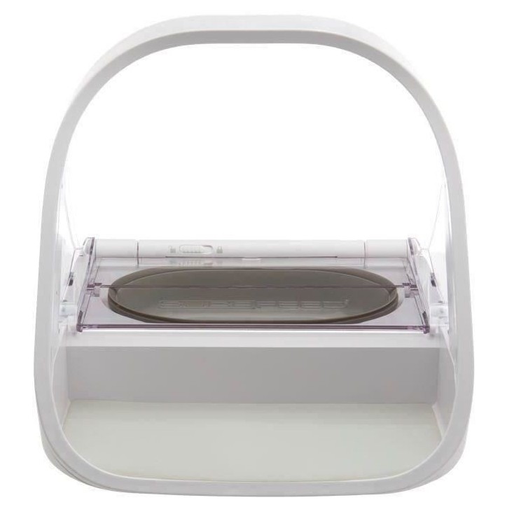 SUREFEED Distributeur de nourriture / croquettes a puce électronique - Blanc (bol simple, un bol double, un tapis et un médail SUREFEED Distributeur de nourriture / croquettes a puce électronique - Blanc (bol simple, un bol double, un tapis et un médail