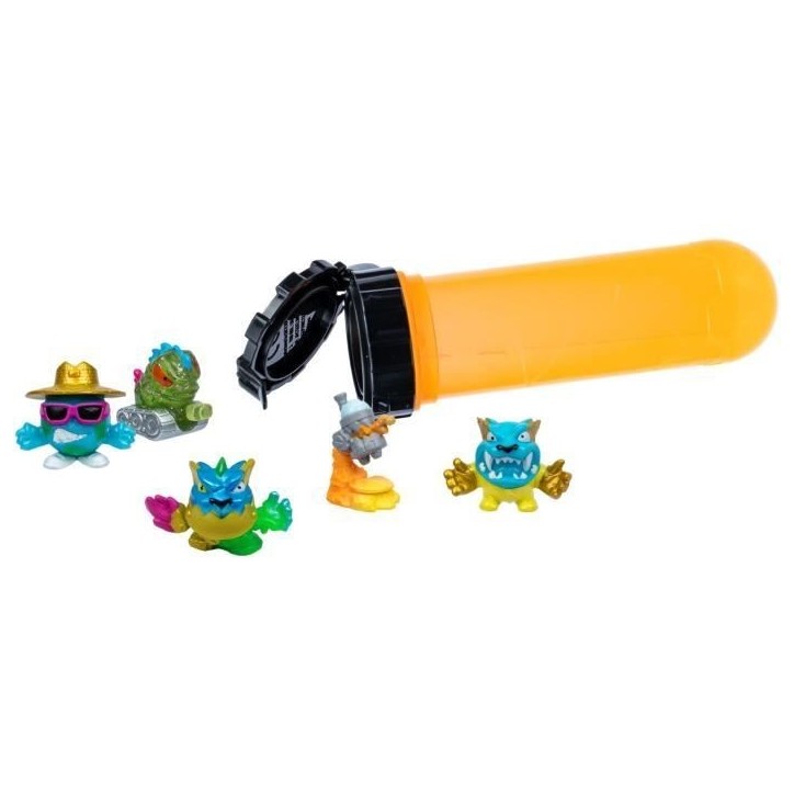 Pack de 5 minis figurines - MRBEAST LAB - SWARMS ATOMIC - Des 5 ans Pack de 5 minis figurines - MRBEAST LAB - SWARMS ATOMIC - Des 5 ans