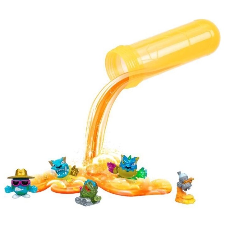 Pack de 5 minis figurines - MRBEAST LAB - SWARMS ATOMIC - Des 5 ans Pack de 5 minis figurines - MRBEAST LAB - SWARMS ATOMIC - Des 5 ans