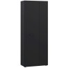 Armoire a chaussures - Noir - 18 paires - 68,7 x 36,5 x 181,1 cm - FOR