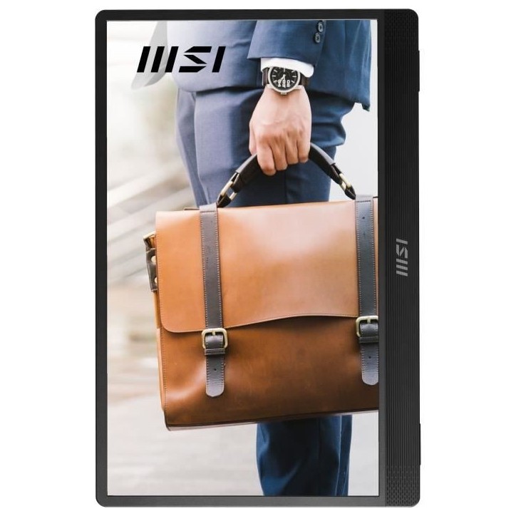 Ecran PC Portable - MSI - 15,6 - FHD - 60Hz - Dalle IPS - 4ms - PRO MP161 E2