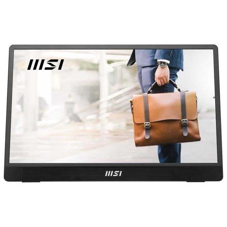 Ecran PC Portable - MSI - 15,6 - FHD - 60Hz - Dalle IPS - 4ms - PRO MP161 E2