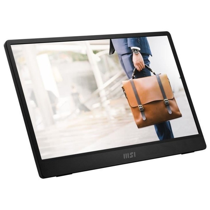 Ecran PC Portable - MSI - 15,6 - FHD - 60Hz - Dalle IPS - 4ms - PRO MP161 E2