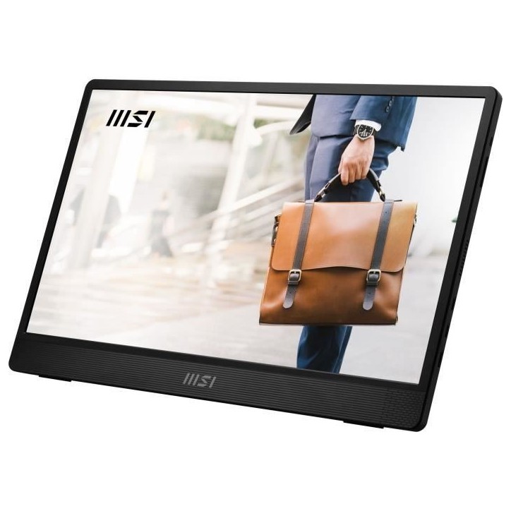 Ecran PC Portable - MSI - 15,6 - FHD - 60Hz - Dalle IPS - 4ms - PRO MP161 E2