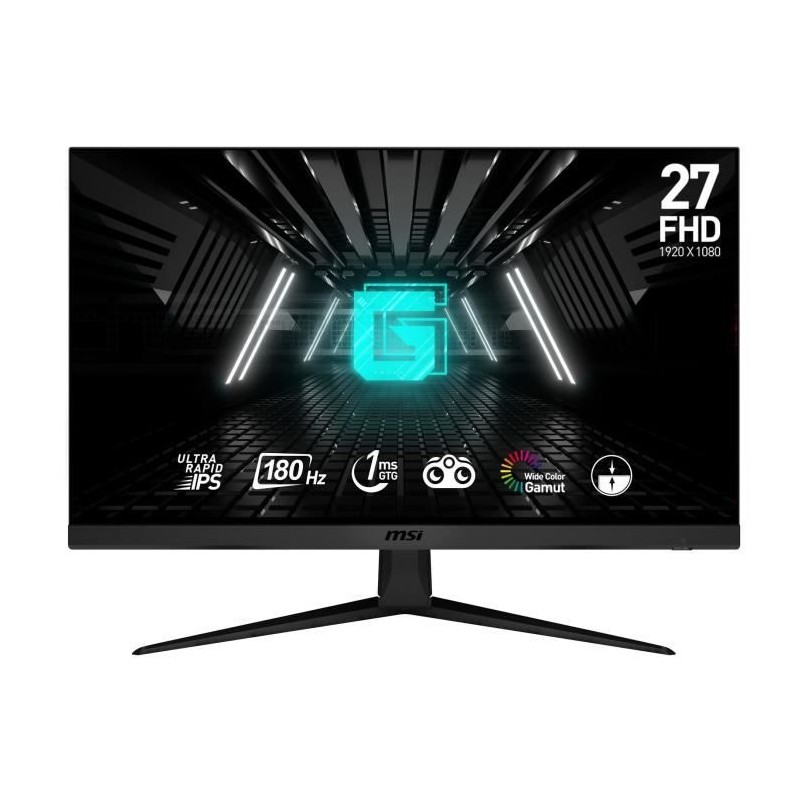 Ecran PC Gamer - MSI - 27 - FHD - 180Hz - Dalle Fast IPS - 1ms - G2712 Ecran PC Gamer - MSI - 27 - FHD - 180Hz - Dalle Fast IPS - 1ms - G2712