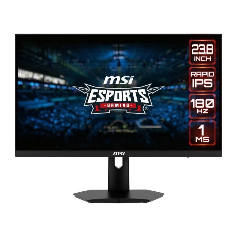 Ecran PC Gamer - MSI - 23,8 - FHD - 180Hz - Dalle Fast IPS - 1ms - G24 Ecran PC Gamer - MSI - 23,8 - FHD - 180Hz - Dalle Fast IPS - 1ms - G24
